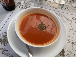 Gazpacho  at Taste The Way in A Coruna