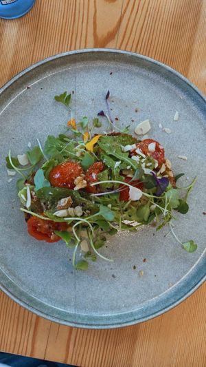 Avocado toast  at Holbox in Valencia