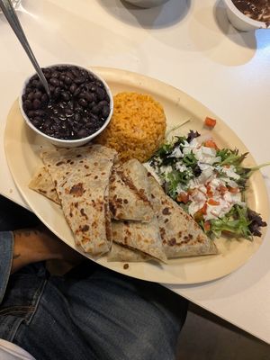Beef quesadillas at Belenty's Love in Fort Worth