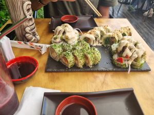 Me encanta este lugar at Kambo Vegan Sushi in Santiago