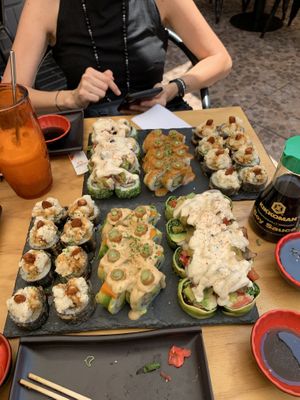   at Kambo Vegan Sushi in Santiago