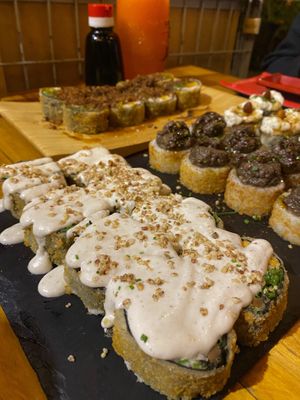   at Kambo Vegan Sushi in Santiago