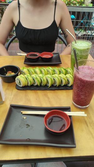  at Kambo Vegan Sushi in Santiago