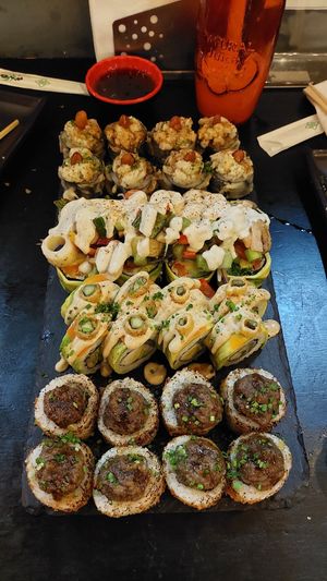 Combi All-Stars at Kambo Vegan Sushi in Santiago