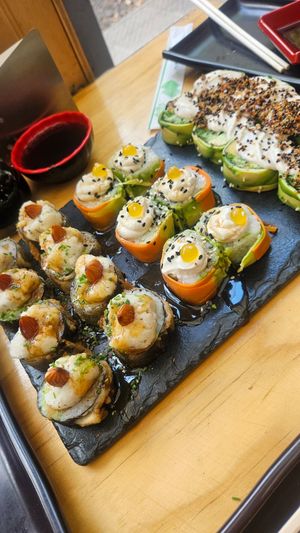 Combi maestra at Kambo Vegan Sushi in Santiago