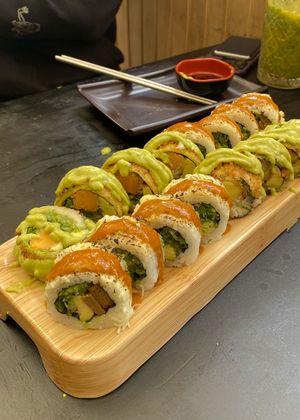   at Kambo Vegan Sushi in Santiago