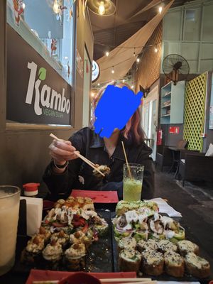  at Kambo Vegan Sushi in Santiago