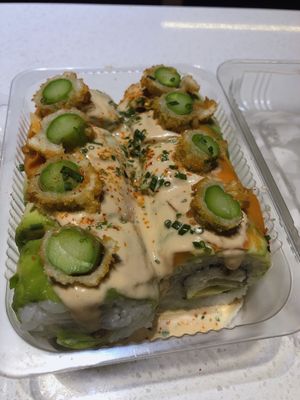 No sé qué tenía pero que cosa más buena  at Kambo Vegan Sushi in Santiago