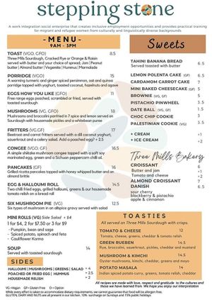   at Cafe Stepping Stone in Canberra