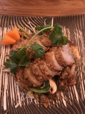 Vegane Ente mit Reisnudeln at Com Chay in Mannheim