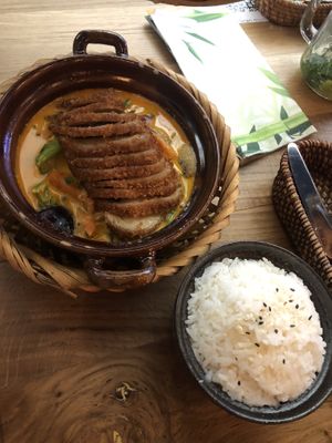 Curry with Mock Duck  at Com Chay in Mannheim