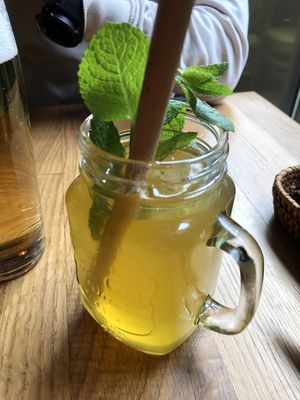 Ice tea   at Com Chay in Mannheim