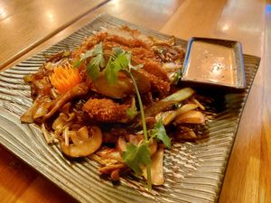 20c - glass noodles with mock duck at Com Chay in Mannheim