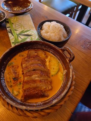 Vegan duck at Com Chay in Mannheim