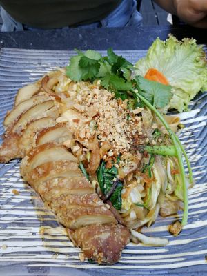 Vegan duck at Com Chay in Mannheim