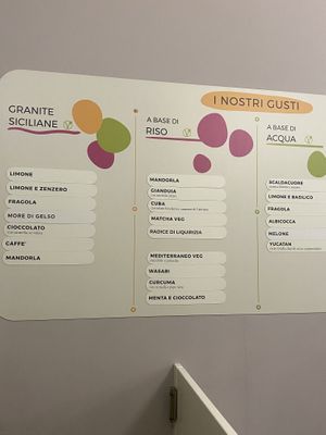   at Gelateria Stefino in Bologna