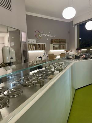  at Gelateria Stefino in Bologna