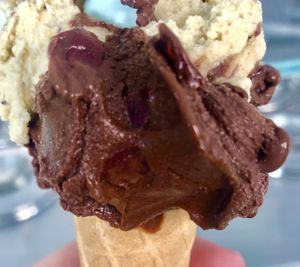 Chocolate cherry   at Gelateria Stefino in Bologna