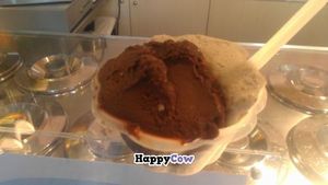 Gianduia and mint at Gelateria Stefino in Bologna