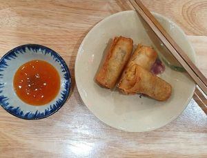 cha gio (fried spring roll) at Pippala Vegan in Ho Chi Minh City