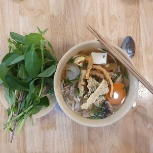 Pho at Pippala Vegan in Ho Chi Minh City