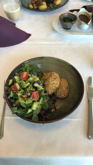 Vegan at Stenbjerg Kro & Badehotel in Snedsted