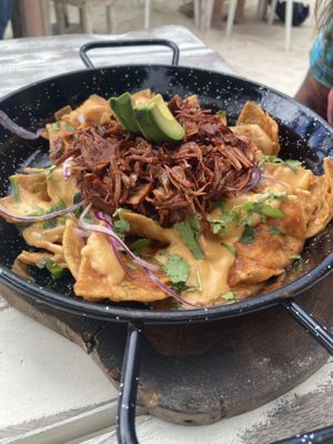 Jackfruit (breakfast) at Lido Beach Club  in Playa Del Carmen