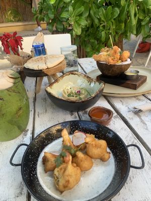 Delicious  #Veganuary at Lido Beach Club  in Playa Del Carmen