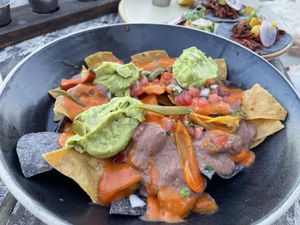 Nachos  at Lido Beach Club  in Playa Del Carmen