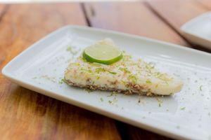 I love the cheesecake and this caramel and pecan nut cheesecake is awesome at Lido Beach Club  in Playa Del Carmen