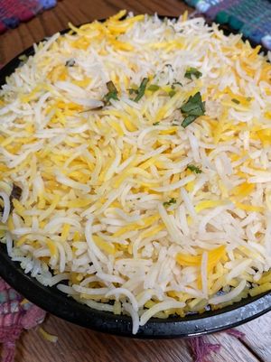 Vegetable briyani- carryout  at Sunny's Asian Food & Spices in Solon