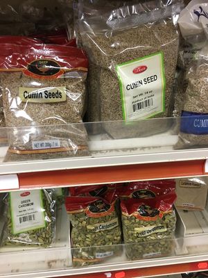 Spices and dried seeds  at Sunny's Asian Food & Spices in Solon