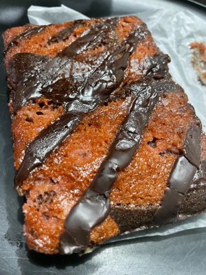 Raspberry chocolate brownie  at Jennifer Lee's Gourmet Bakery in Worcester