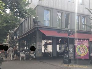 Outside at Elise in Aachen