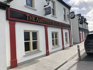 Outside  at The Amethyst Bar in Keel