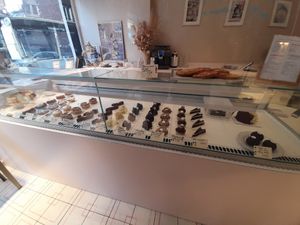 Inside at Les Gâteaux de Margot in Amiens