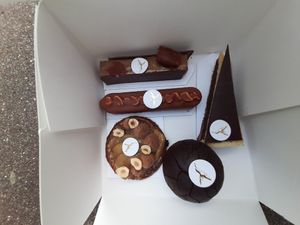 Vegan pastries at Les Gâteaux de Margot in Amiens