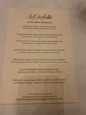   at Galvin La Chapelle in East London