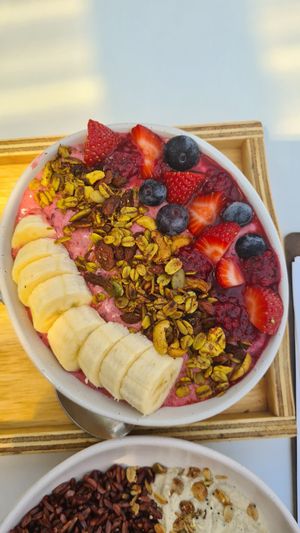 Smoothie bowl at Sunday Cantina in Raumati