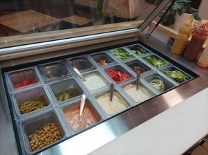 Ingrédients at VG Burger in Quimper