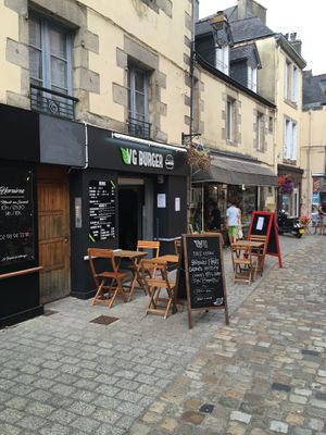 Very friendly brothers, speak German and English  at VG Burger in Quimper