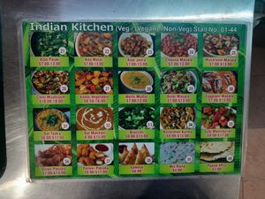 Menu 1 at Indian Kitchen in Central Singapore