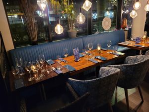 Decor at India Tandoori in Bryne