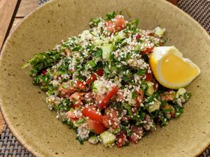 Tabouleh salad at The Corner in Sofia