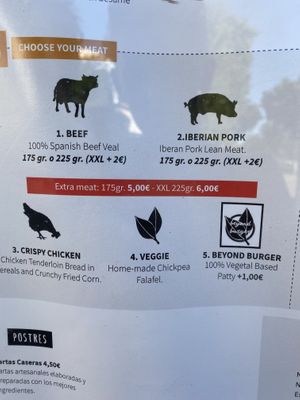 Vegan Options at Nickel Burger in Sevilla