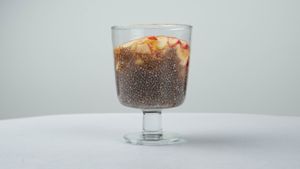 Surya breakfast - energy
(chia seeds pudding with fresh fruits and nuts) at Surya Soul Temple Cafe in Pula