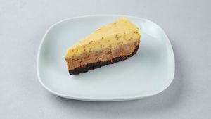 Raw vegan cake at Surya Soul Temple Cafe in Pula