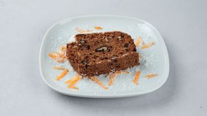 Banana bread at Surya Soul Temple Cafe in Pula