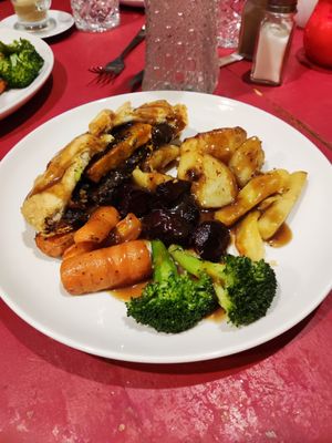 Sunday roast at The Gherkin in Manchester