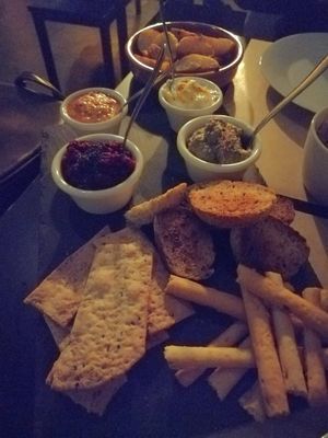 Picada clásica  at Casa Bruja in Montevideo